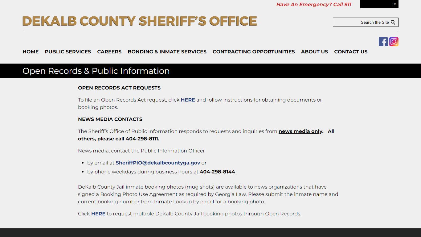 Dekalb County Sheriff